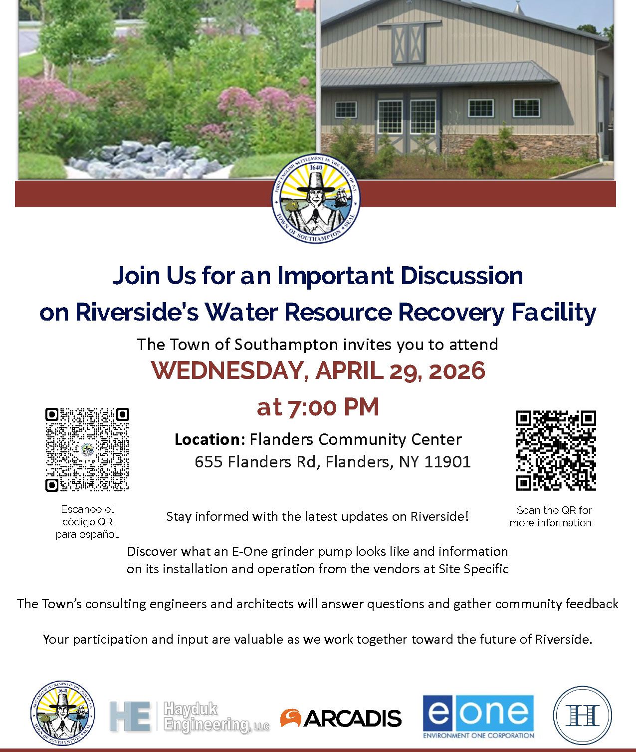 Join us for an important discussion on Riverside’s Water Resource Recovery Facility 